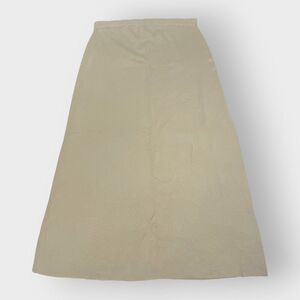 NEW | Dialogue Maxi Skirt | L | Gold | Pull On Elastic Waist | Slinky Knit